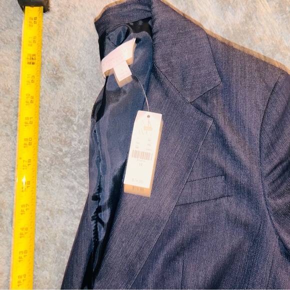 NWT Navy Blue Blazer New York & Company size 10 - Picture 2 of 7